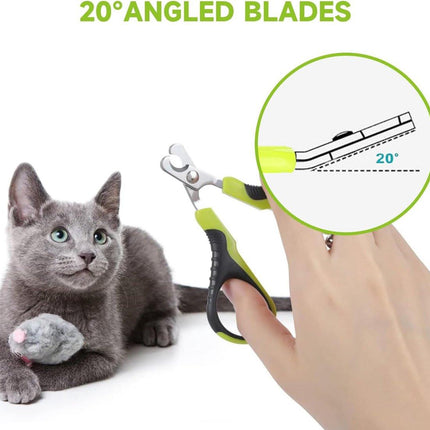 Pet Nail Clippers - Professional Pet Nail Clippers - Scissors - Stainless Steel - Cat Nail Clippers - Suitable for Small Dogs, Puppies, and Cats.