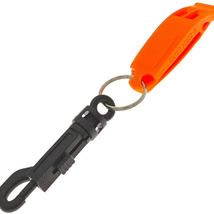 Emergency Whistle (10-Piece Whistle) - Sturdy and Durable Whistles, Suitable for Referees, Coaches, Emergencies, Lifeguards, Basketball, Football, Diving, Hiking, Adventure Sports, etc - Orange.