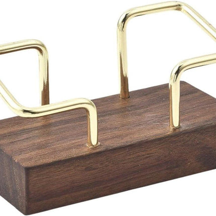 Business Card Holder - Wooden Display Rack - Desk Business Card Holder - Wooden Business Card Holder - Suitable for offices, homes, exhibition stands, receptions, events, meeting rooms and as a promotional gift.（A）.