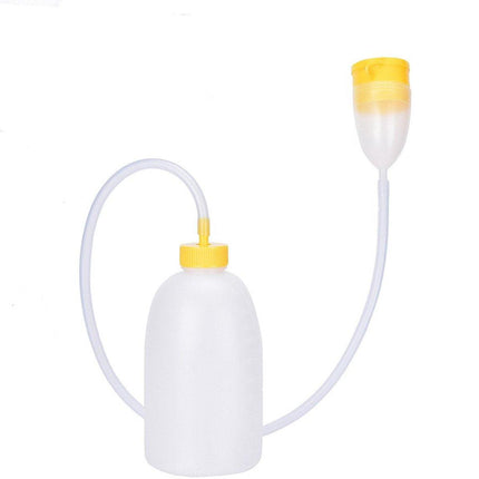 Urinal Men - Pee Bottle Men - Camping Toilet - Plastic - Urinal for Men - Anti-splash Urine Cup - Large 1700ml - Urinal Men with Lid - Reusable - For the Elderly, Hospital, Camping.