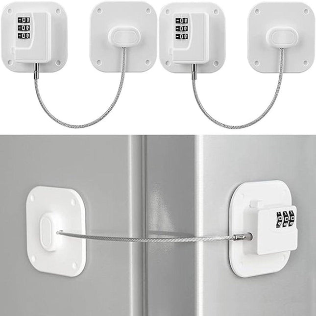 Child Locks - 2-pack refrigerator locks - drawer locks.