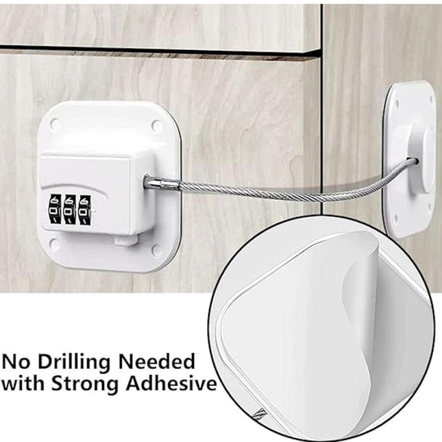 Child Locks - 2-pack refrigerator locks - drawer locks.