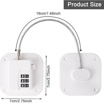 Child Locks - 2-pack refrigerator locks - drawer locks.