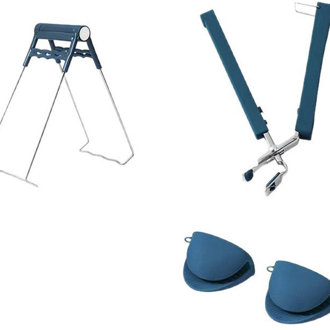 Anti-scald clamp - set of three - bowl remover - anti-slip clamp - kitchen bowl clamp - bowl and dish clamp - anti-scald - plate clamp.
