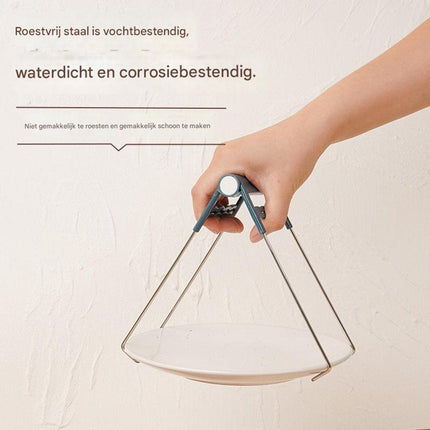 Anti-scald clamp - set of three - bowl remover - anti-slip clamp - kitchen bowl clamp - bowl and dish clamp - anti-scald - plate clamp.