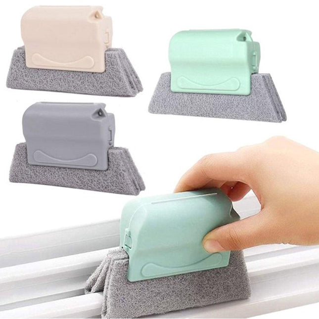 Window Cleaning Brushes - For every nook and cranny - 3-pack - Groove cleaning.