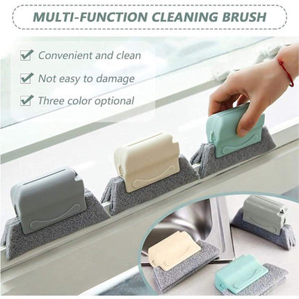Window Cleaning Brushes - For every nook and cranny - 3-pack - Groove cleaning.
