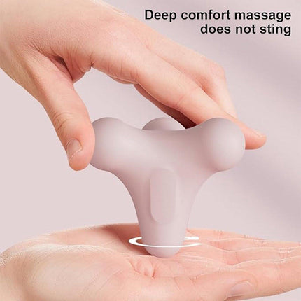 Massage Balls - 1 item - Shiatsu massage device - Massage balls with relief points - Trigger point exercise balls - Exercise ball - Massages shoulder, neck, waist and hand muscles (Pink).