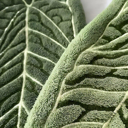 Towels - Towel Set - Soft, absorbent coral fleece kitchen and bathroom towels with hanging loops for easy dishwashing and hand washing - 2-pack (dark green, light green).