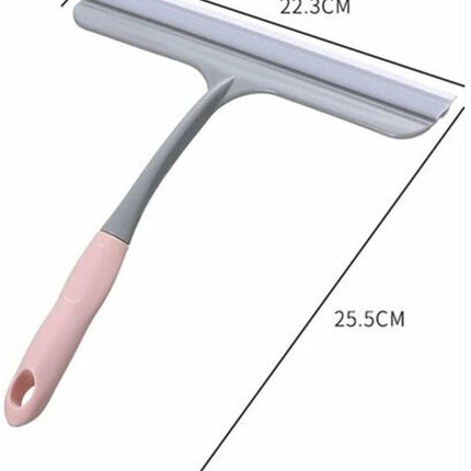 Household Scrapers - Silicone Shower Scrapers Bathroom Window and Tile Scrapers - 3 Pieces.