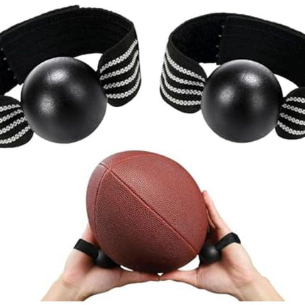 2-Piece Volleyball Hand Shape Trainer - Soft Nylon & Wooden Beads - Adjustable Size for Correct Ball Placement - For Training and Competition.