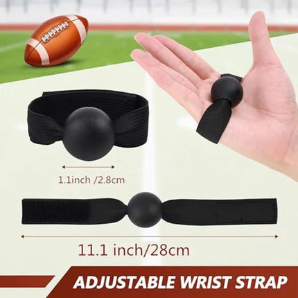 2-Piece Volleyball Hand Shape Trainer - Soft Nylon & Wooden Beads - Adjustable Size for Correct Ball Placement - For Training and Competition.