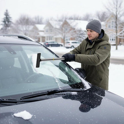 Car Snow Removal Tools - Snow Plows - Car Snow Shovels - Car Wiper Blades - Windshield and Window Cleaning Tools - Handy for Clearing Snow from Home and Vehicle..