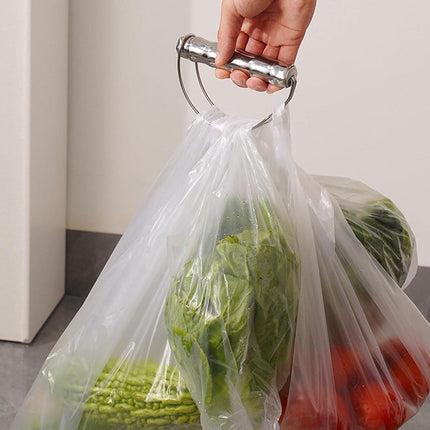 Shopping Bag Handles - Labor-Saving Tools - Supports up to 23kg - Made of Stainless Steel - Reusable - Suitable for supermarkets, home, travel, market, laundry and camping.