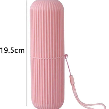 4-Piece Pack - Travel Toothbrush Holder - Portable - Travel Mouthwash Cup - Multifunctional Storage Box.