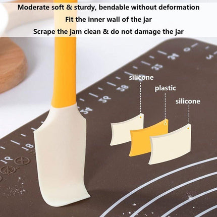 Baking Spatula - Kitchen Spatula - Household 2-in-1 Baking Spatula - Spatula for cream, jam and butter - Kitchen Mixing Spatula - Bottle Opener.