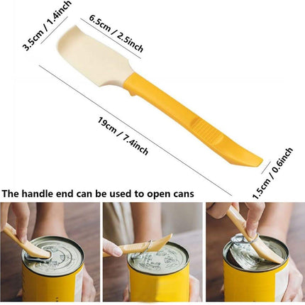 Baking Spatula - Kitchen Spatula - Household 2-in-1 Baking Spatula - Spatula for cream, jam and butter - Kitchen Mixing Spatula - Bottle Opener.