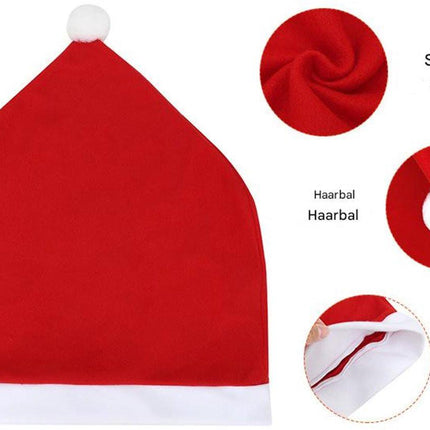Chair Covers - Set of 6 - Christmas Chair Covers - Red Chair Covers - Christmas Chair Covers - Christmas Decorations.