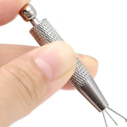 1 piece - Stainless steel anti-slip - Loose diamond gripper - Four-jaw clamp.