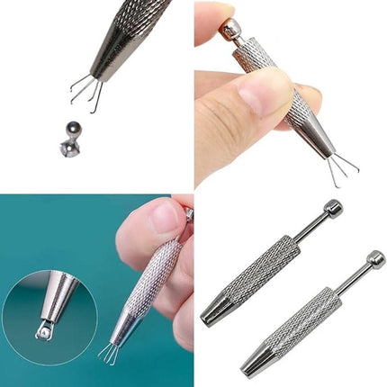 1 piece - Stainless steel anti-slip - Loose diamond gripper - Four-jaw clamp.