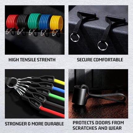 Resistance Bands - Exercise Bands - Training Bands - Resistance Bands with Handles for Men and Women - Exercise Bands for Fitness and Strength Training at Home.