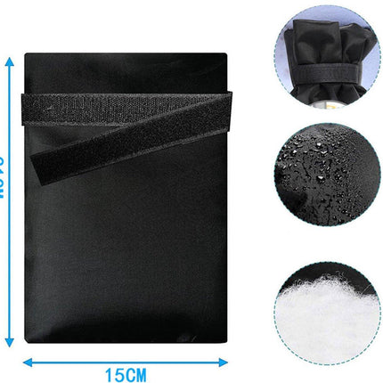 Anti-freeze cover for water taps - 3-piece pack - Insulated anti-freeze cover - Protective cover for water pipes against ice formation.