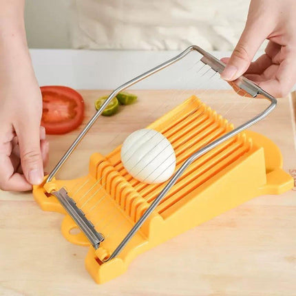 Meat Slicer - Luncheon Meat Slicer - Egg Slicer - Multifunctional Kitchen Aid - Suitable for bananas, avocados, and vegetables; dishwasher safe..
