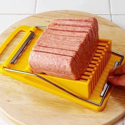 Meat Slicer - Luncheon Meat Slicer - Egg Slicer - Multifunctional Kitchen Aid - Suitable for bananas, avocados, and vegetables; dishwasher safe..
