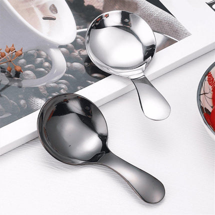 4-pack - small spoons - spoons with short handle - suitable for pots - for salt, sugar, spices, coffee, tea, desserts.