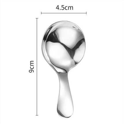 4-pack - small spoons - spoons with short handle - suitable for pots - for salt, sugar, spices, coffee, tea, desserts.
