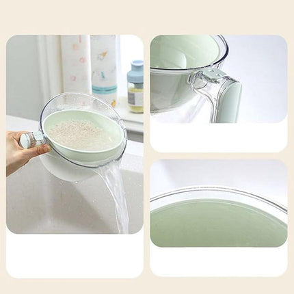 Kitchen Tools - Dishwashing Liquid - Fruit Washing Basin - Dish Drainer - Rotating Dish Drainer - Suitable for kitchen salads, mixing food, fruits, vegetables and other snacks..