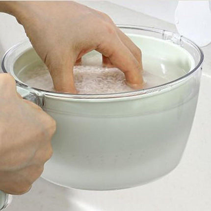 Kitchen Tools - Dishwashing Liquid - Fruit Washing Basin - Dish Drainer - Rotating Dish Drainer - Suitable for kitchen salads, mixing food, fruits, vegetables and other snacks..