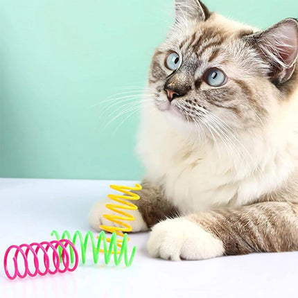 Cat Feather Toys - 24 Feather Toys - Cat Feather Toys - Toy Feathers - Pet Novelty Toys - Colorful Feathers - Feathers for Cats.