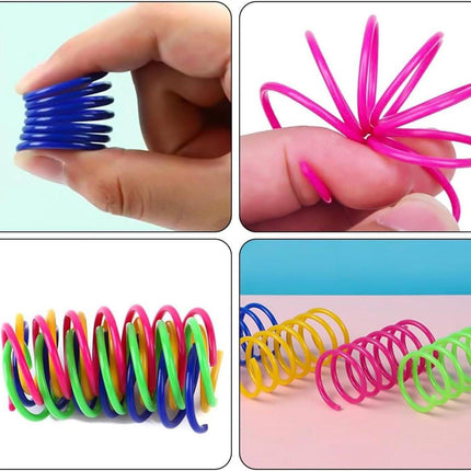 Cat Feather Toys - 24 Feather Toys - Cat Feather Toys - Toy Feathers - Pet Novelty Toys - Colorful Feathers - Feathers for Cats.
