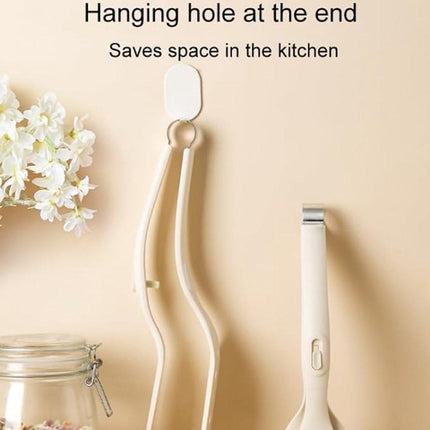 Kitchen Utensils - Spatula - Food Tongs - Heat Resistant Food Tongs - Multifunctional Kitchen Tongs - Fire-Resistant Design - Suitable for grilling, frying, cooking and serving food.