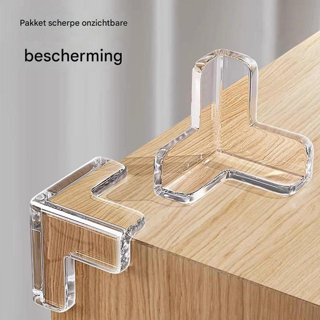 Corner Protectors - Set of 4 - Table Corner Protectors - Corner Protection - Edge Protection - Transparent - Corner Protectors for Table and Chair.