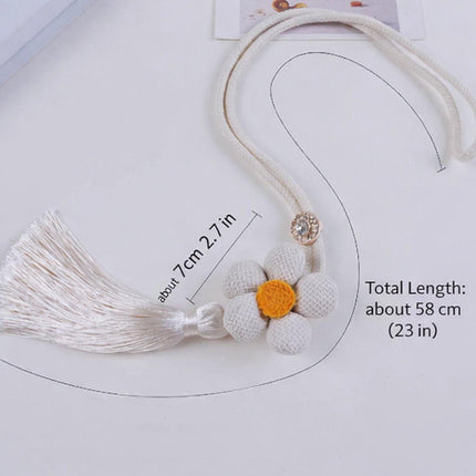 Curtain Holder - Curtain Tie Rope - Curtain Tie Back - Curtain Decoration - Home Decoration - Curtain Accessories - 2 Pieces - White.