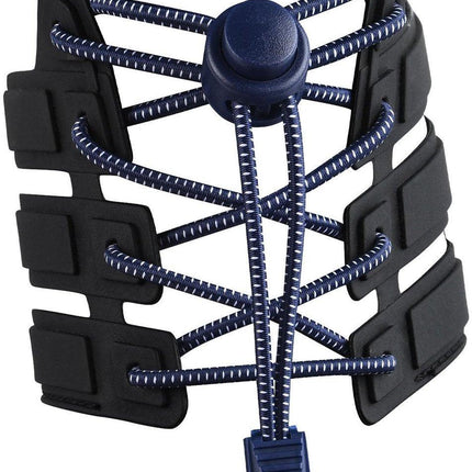 Sneaker Laces 120CM suitable for Sneakers - Elastic laces without a tie - Suitable for students and adults - With strong buckle and quick-release function (Royal Blue).