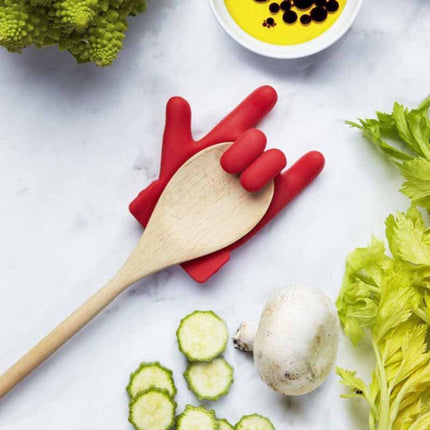 Silicone Pan Lid Support - Prevents Boiling Over & Allows Steam to Escape - Kitchen Aid.