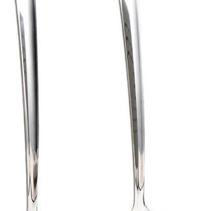 Soup Spoon Set - 2-Piece - Stainless Steel Soup Spoon - Strainer - Hanging Spoon - For Serving Soup - For Serving Porridge - Heat Resistant - Non-Slip - High Temperature Resistant.