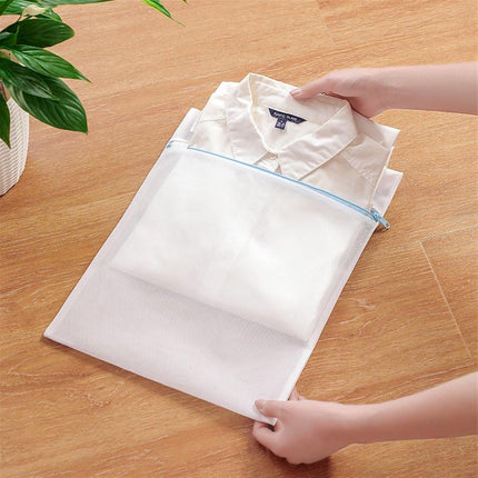 Laundry Bag - Blue Laundry Bags with Zipper - Fine Mesh Storage Bags - Protect Your Laundry and Washing Machine - Laundry Bags for Washing Bras, Underwear, Socks, Baby Clothes, Travel and Storage - Set of 6.