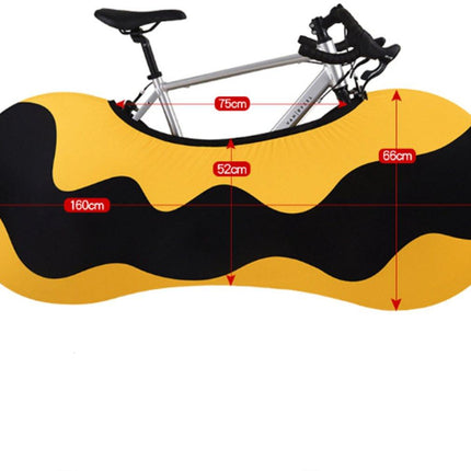 Dust and sun protection bicycle cover - Protective cover for outdoor bicycles - Suitable for racing bikes, mountain bikes and regular bicycles..