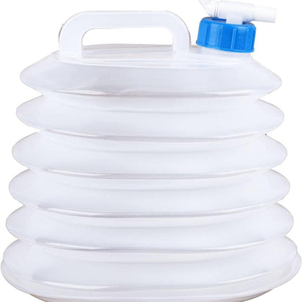 Camping Water Bag - Collapsible Water Bottle - Portable Water Bucket - 10 Liter Capacity - With Tap - Lightweight and Durable - Suitable for Camping, Hiking and Outdoor Adventures.