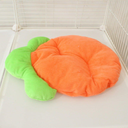 Pet Sleeping Mat - Warm Blanket - Soft Fabric - Cute Radish Shape - Suitable for Cats and Dogs (S-25*33cm).