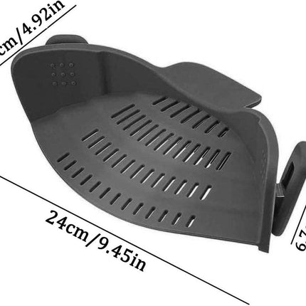Water Filter - Cookware Filter - Pasta Drainer - Suitable for all cookware - Perfect for draining pasta, vegetables and fruit.