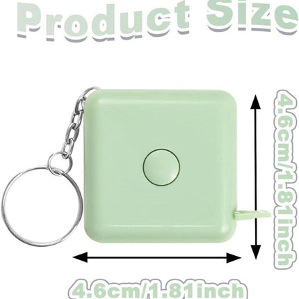Tape Measure - Extendable Tape Measure - Small Tape Measure - 1.5 m Extendable Tape Measure for Sewing and Crafts, Body Measurements, Weaving Fabrics - Set of 3 (Blue, Pink, Green).