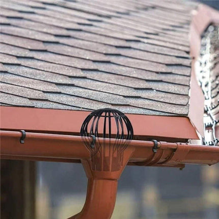 Pack of 4 - Plastic Drain Guards - Prevents drain pipes from becoming clogged by leaves, moss, mud, sludge, silt, balls and other debris..