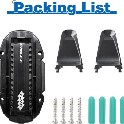 Bicycle Wall Mount - Up to 60 kg Load Capacity - For Tires 27-83 mm - Space-Saving Suspension for Garage & Home.