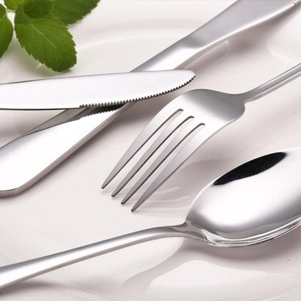 Cutlery Forks - 6 pieces - Stainless steel cutlery forks - Cutlery set - Suitable for Western dishes, desserts and coffee..