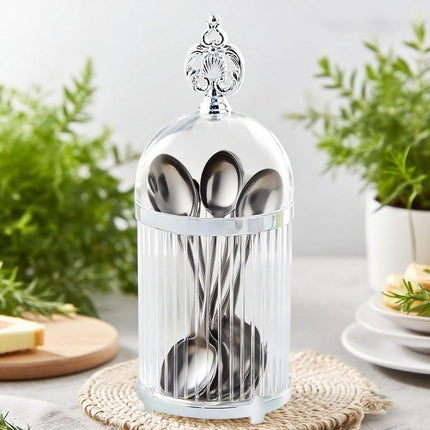 Cutlery basket - kitchen utensil storage rack - cutlery tray - cutlery holder - multifunctional storage unit, food container suitable for party kitchens, weddings and family picnics..